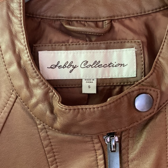 Fake leather jacket - Picture 4 of 5